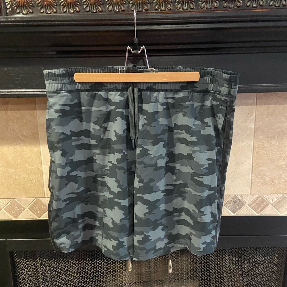 Camo Print Shorts